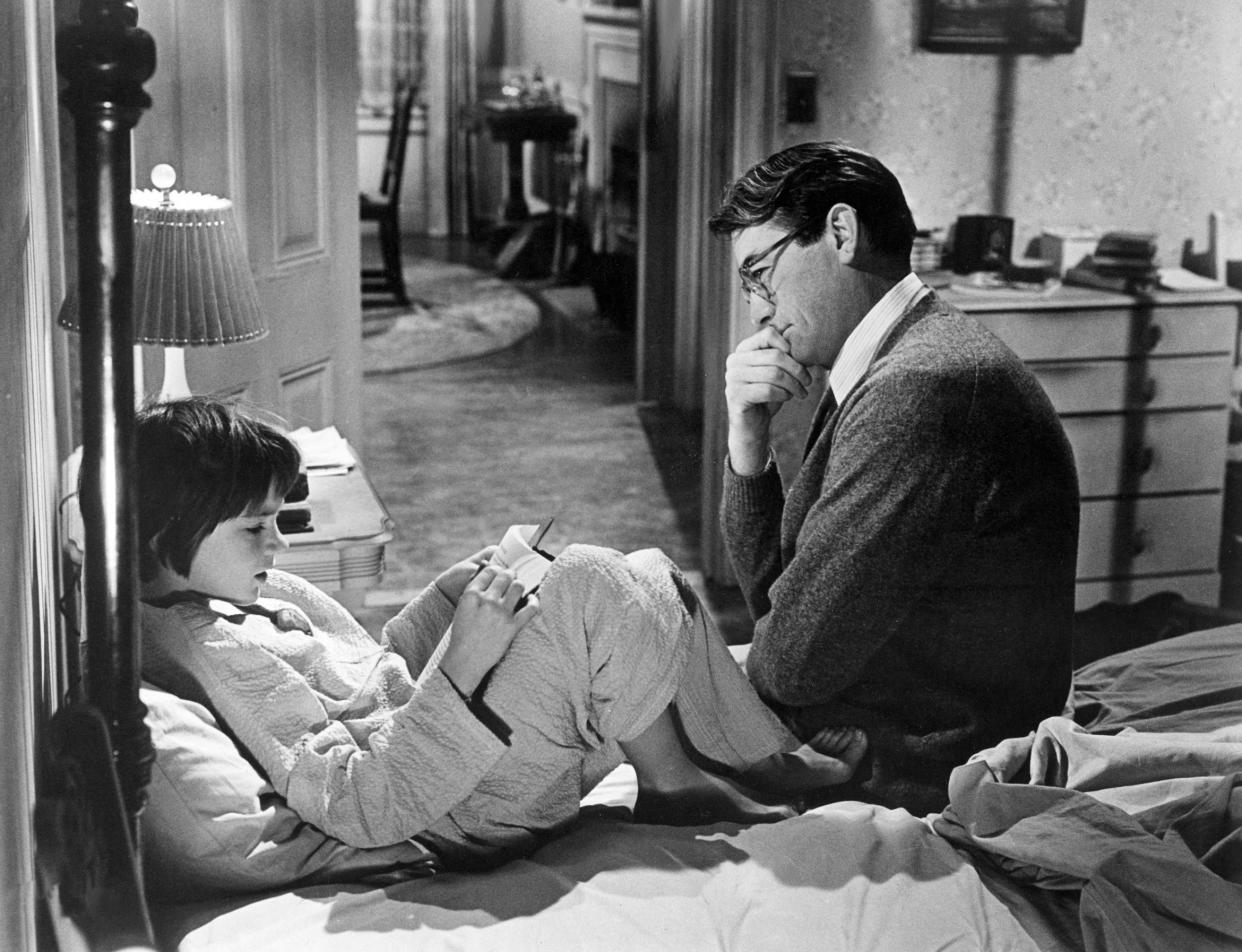 Mary Badham and Gregory Peck in To Kill a Mockingbird. (Photo: Courtesy Everett Collection)