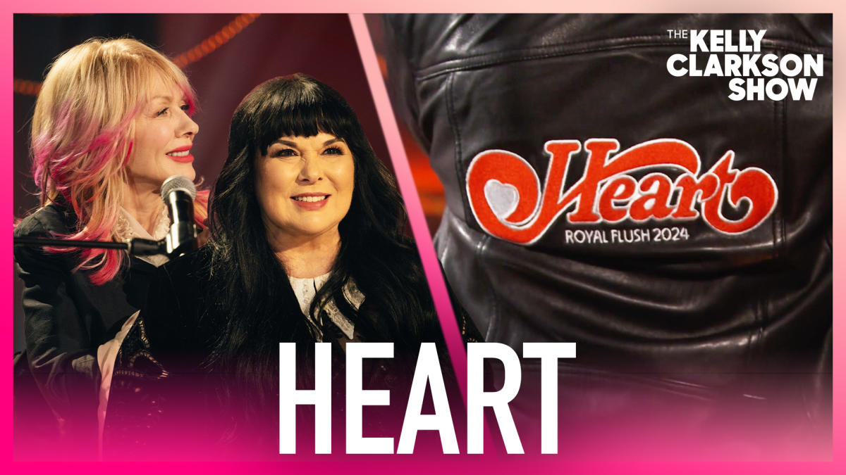 Heart Surprises Kelly Clarkson With Custom Leather Jacket For Her Birthday!