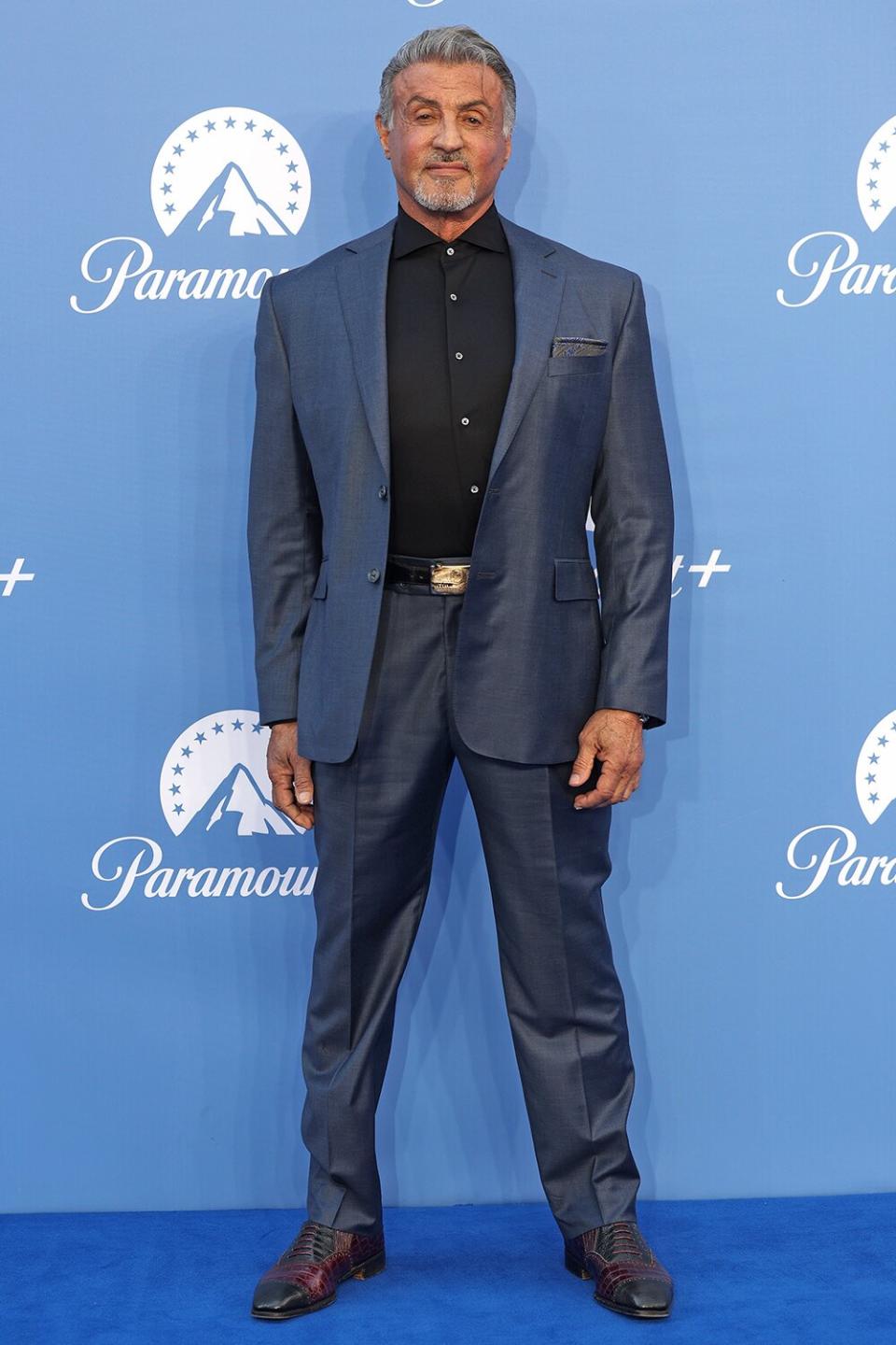 Sylvester Stallone attends the Launch of Paramount+ UK at Outernet London on June 20, 2022 in London, England.