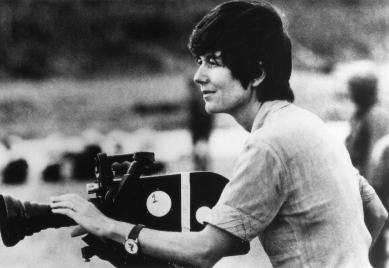 <span>Eleanor Coppola on the Apocalypse Now set in the Philippines. A documentary about the turbulent film shoot, Hearts of Darkness: A Filmmaker’s Apocalypse, drew heavily on her footage.</span><span>Photograph: Everett Collection Inc/Alamy</span>