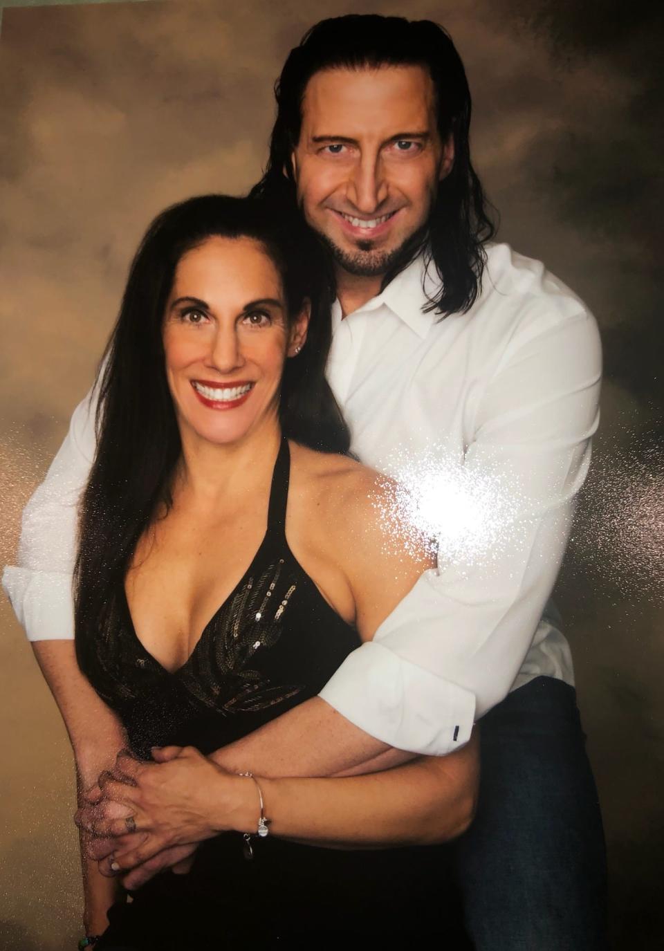 Chris Ford and his wife Dina both work at Raising the Bar Rehabilitation and Fitness in East Rutherford. They're also both professional wrestlers, and they'll be at Barnegat High School
on Saturday.