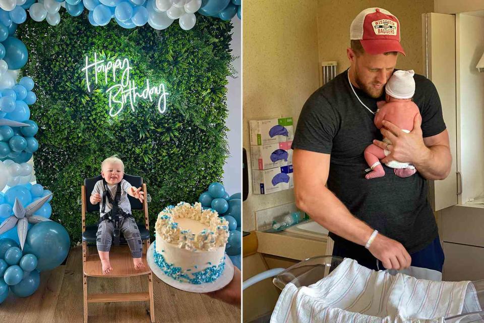 <p>JJ Watt/Instagram</p> JJ Watt and son Koa