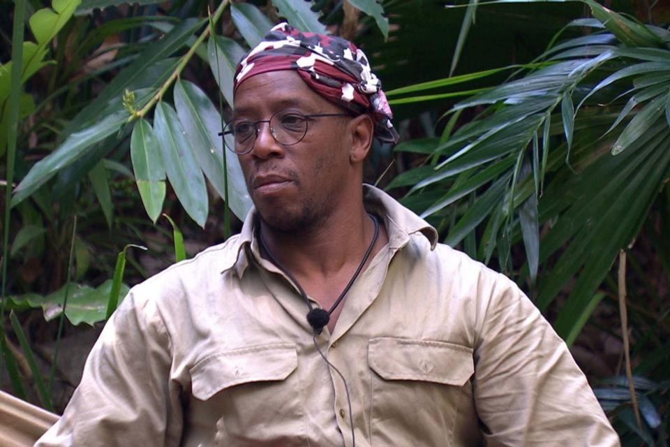 Evicted: Ian Wright is the fifth star to leave the show (Rex Features)