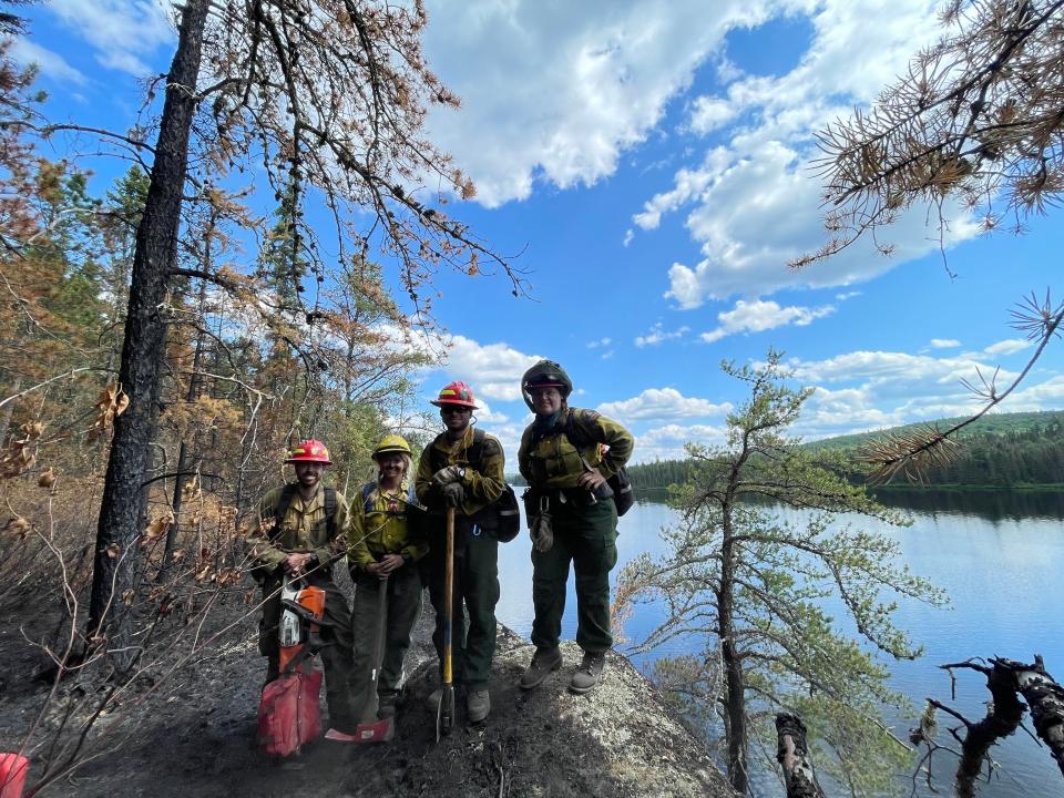 New York and other American personnel have assisted in fighting Canada's historic wildfires.