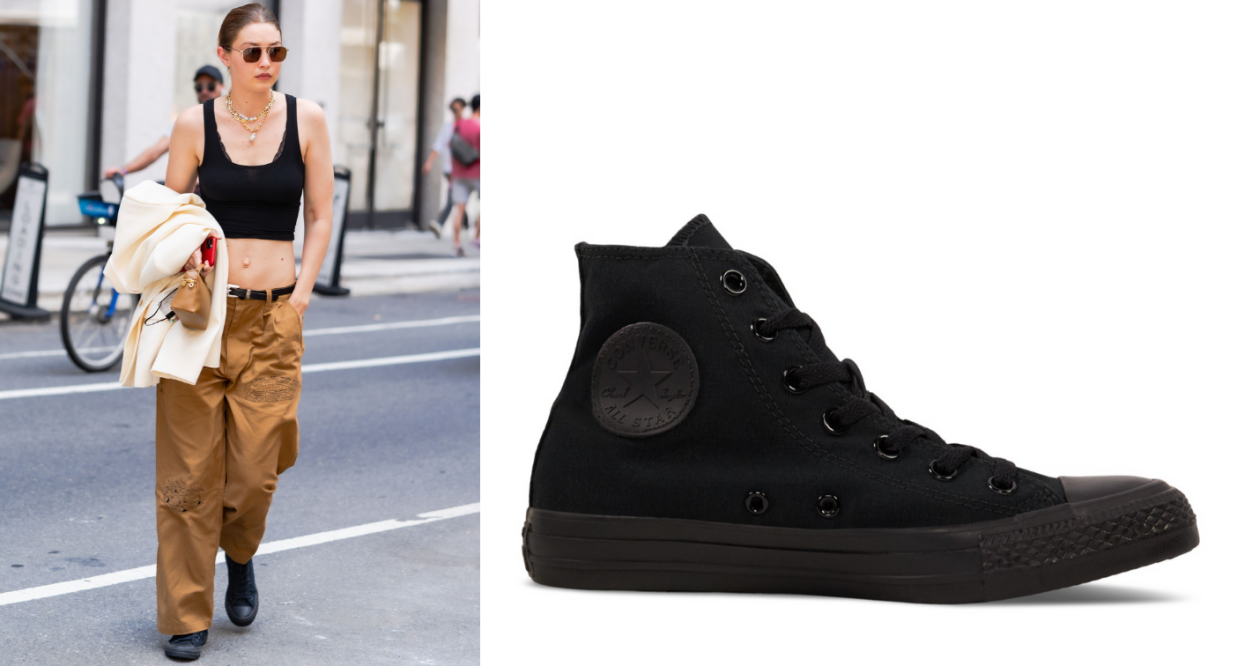 From Olivia Rodrigo to Gigi Hadid, celebs can't stop wearing Converse  sneakers
