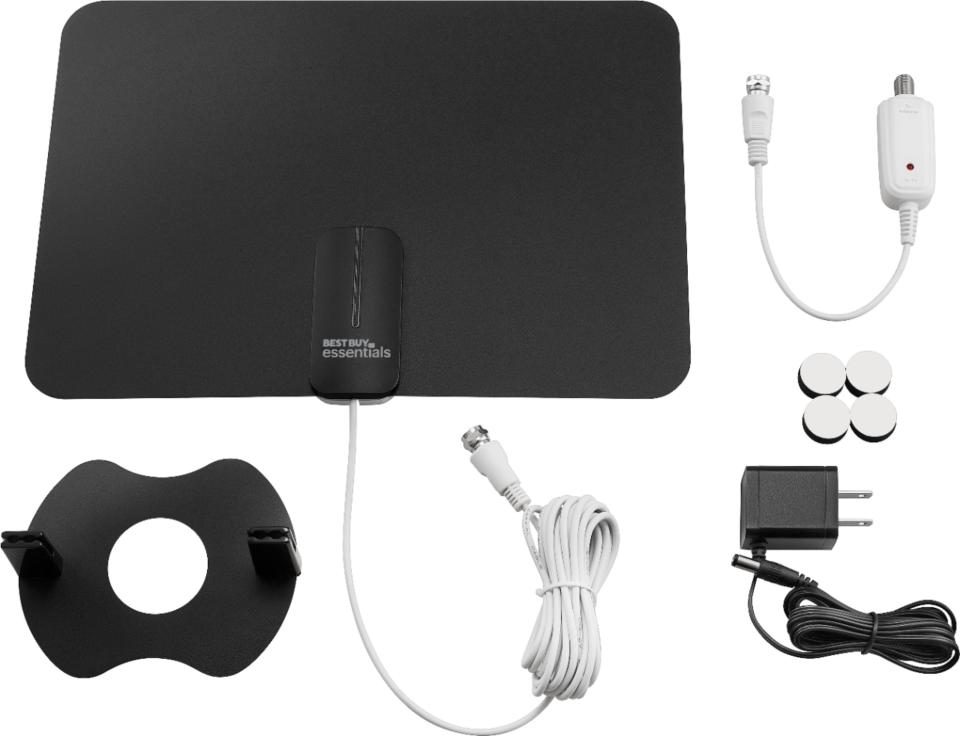 Best Buy essentials Ultra Thin Indoor HDTV Antenna