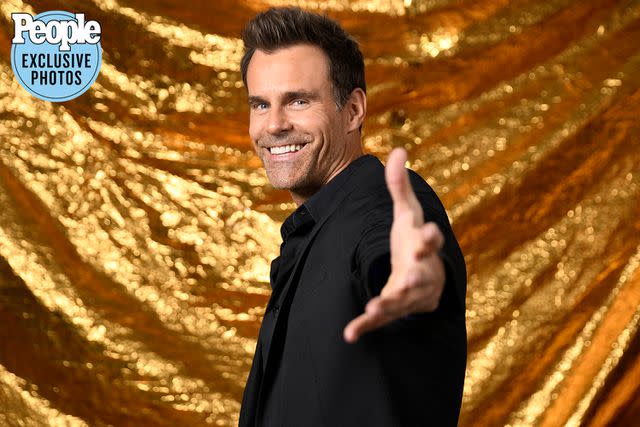 <p>Presley Ann/Shutterstock</p> Cameron Mathison at Christmas Con 2023