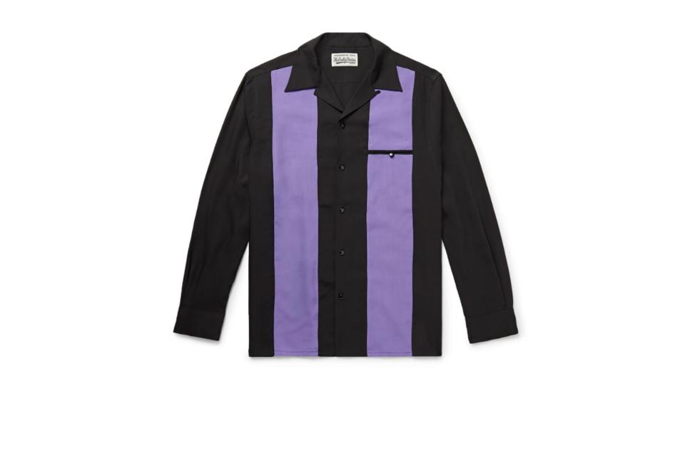 Wacko Maria camp-collar shirt