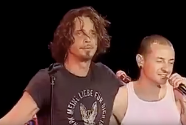 Chris Cornell and Chester Bennington