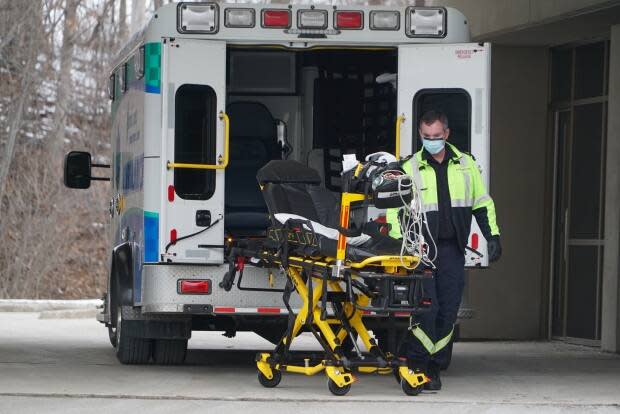 The province's first paramedic to contract COVID-19 is self-isolating, but the case is still under investigation, according to a union representative.  (Colin Butler/CBC - image credit)