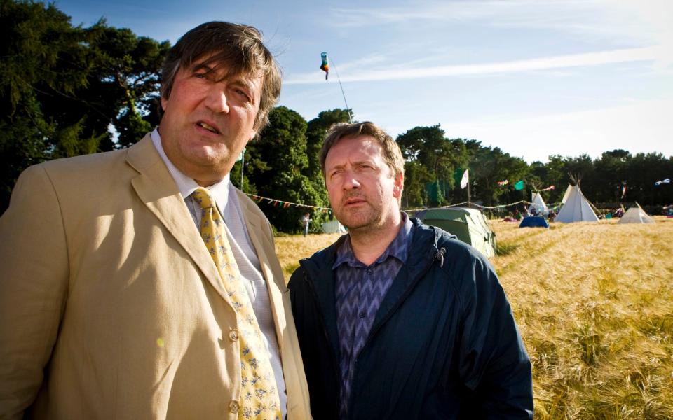 Stephen Fry and Neil Dudgeon in ITV comedy drama Kingdom - Mark Bourdillon