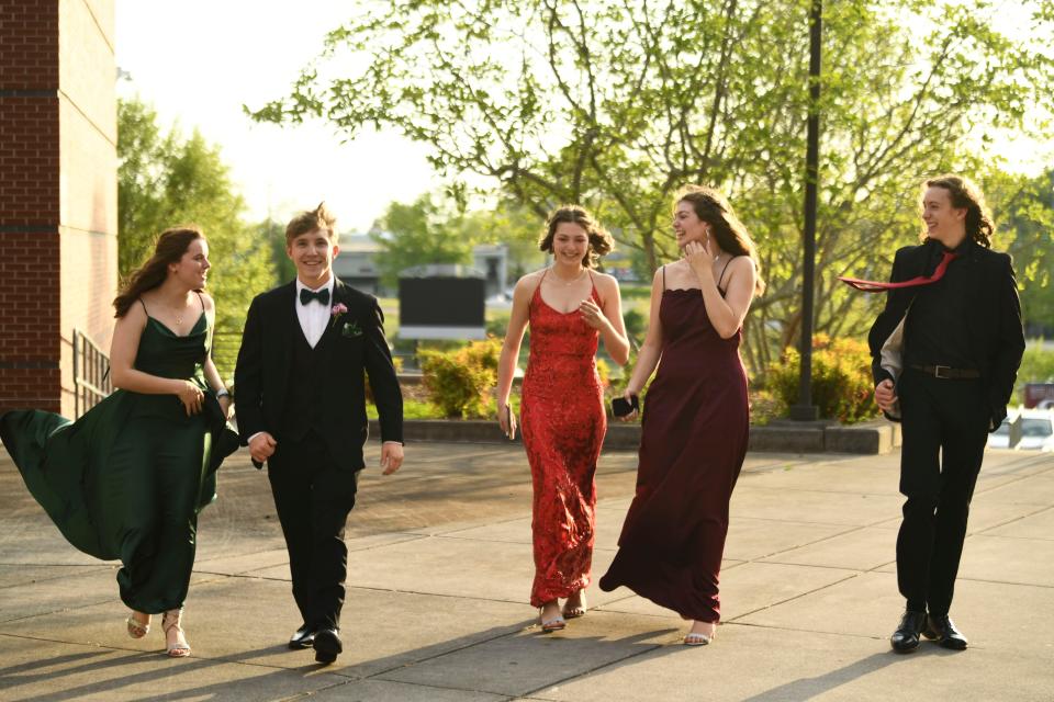 Oak Ridge High School prom 2024 on Saturday, April 27, 2024 at Oak Ridge High School.