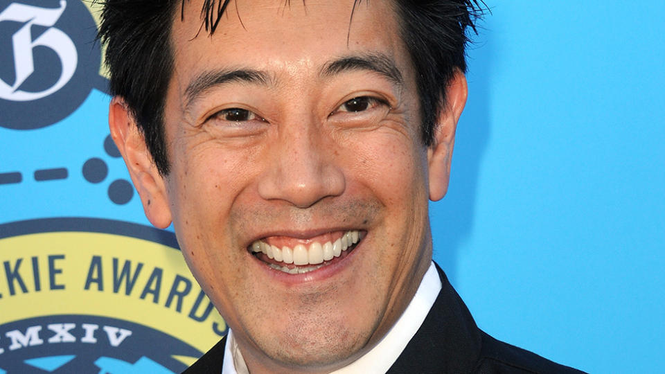 Grant Imahara laughing at an awards show