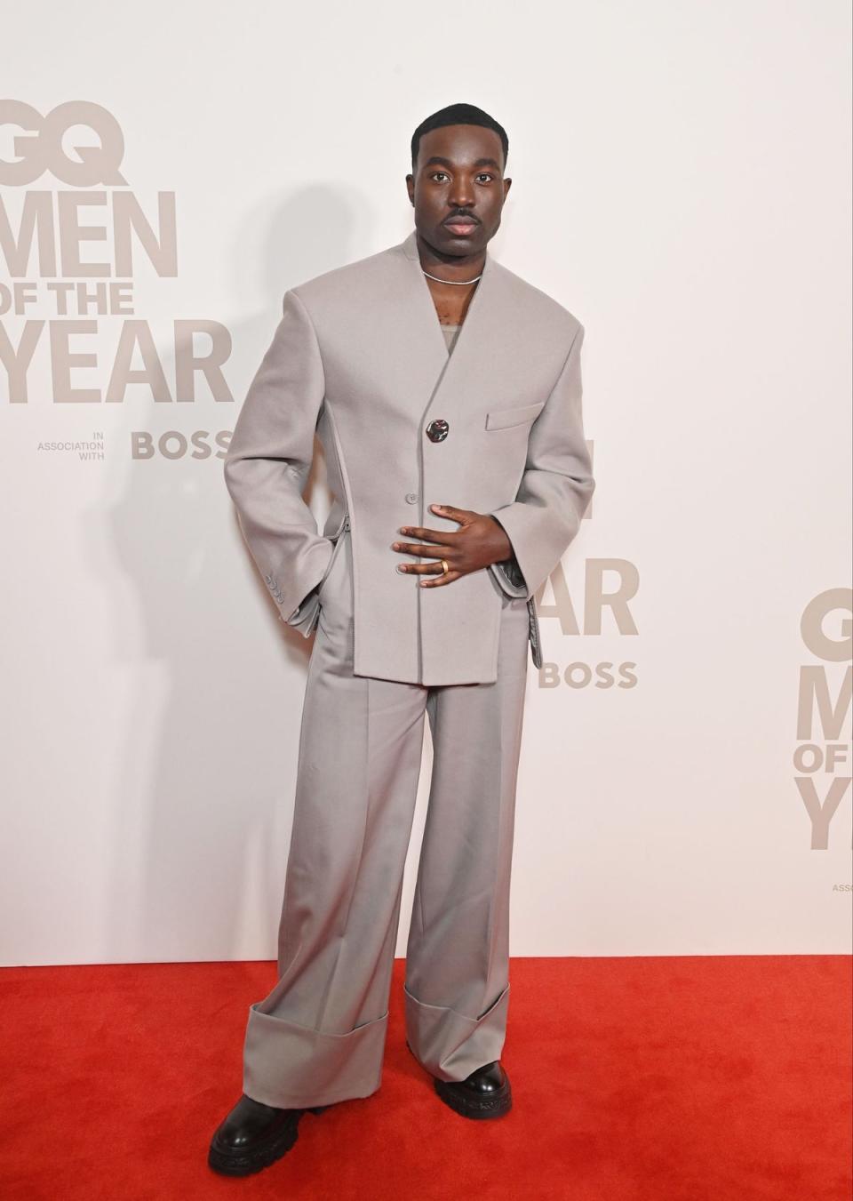 Paapa Essiedu at the GQ Men of the Year Awards (Dave Benett)