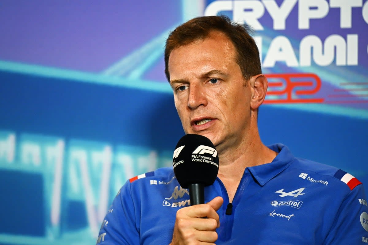 Alpine CEO Laurent Rossi harbours ambitions of competing for championships (Getty Images)