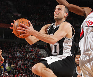 Manu Ginobili has shown recent signs of regaining the explosiveness he lost after injuring both his ankles