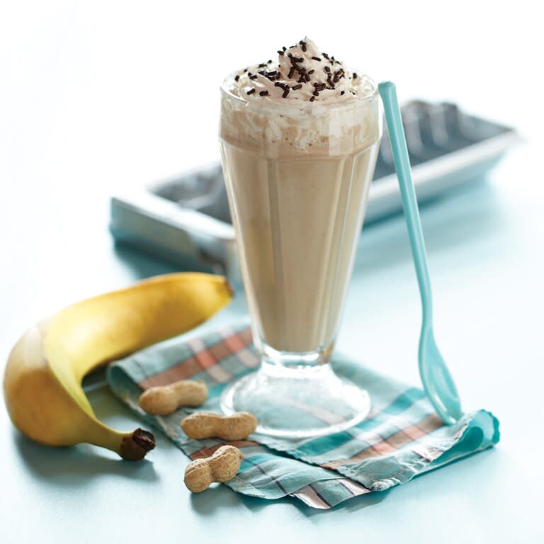 Banana Peanut Butter Smoothies