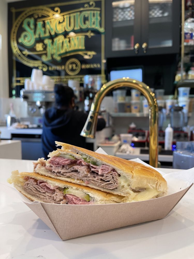 Sanguich de Miami cuban sandwich