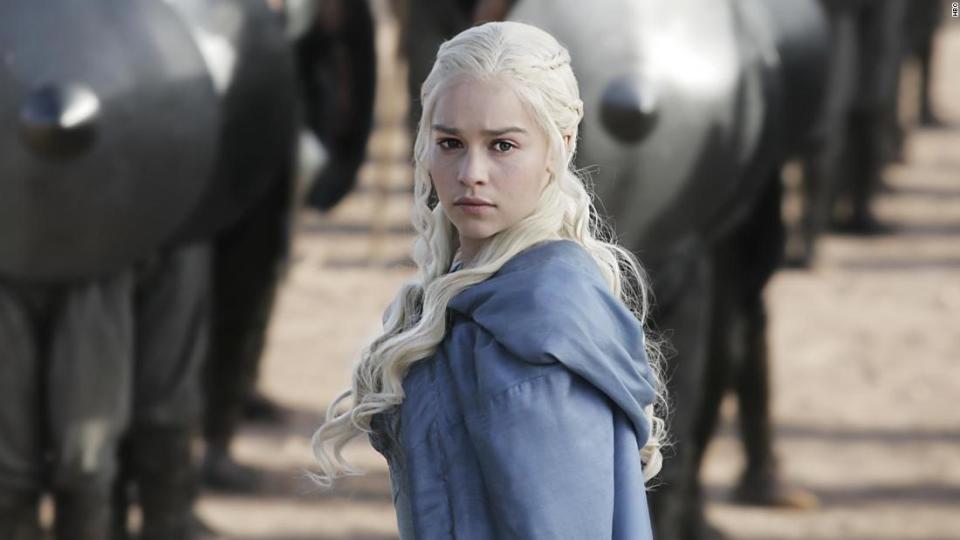 Emilia Clarke in Game of Thrones (Credit: HBO)