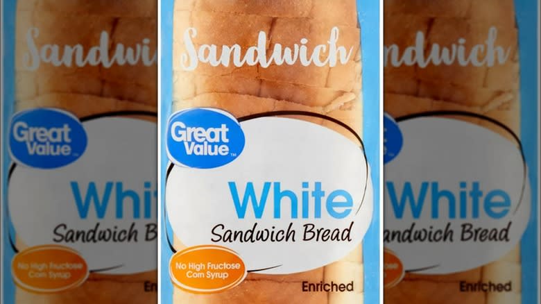 Great Value white bread