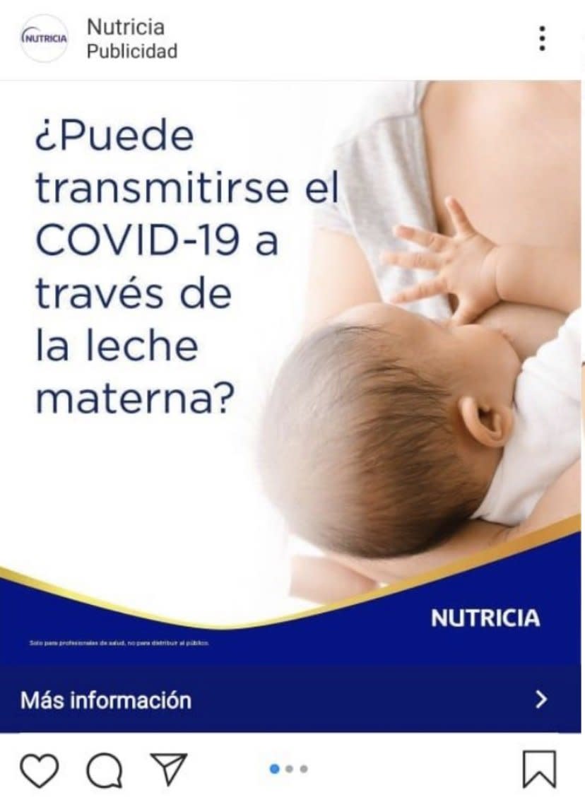 Publicidad de Nutricia