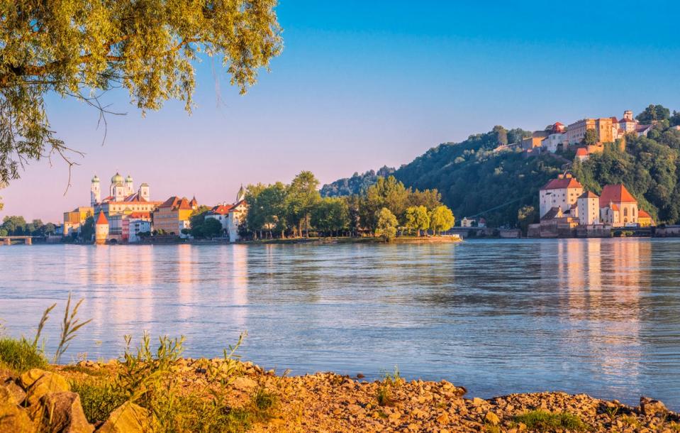 Passau sits on the confluence of three rivers (Getty Images)