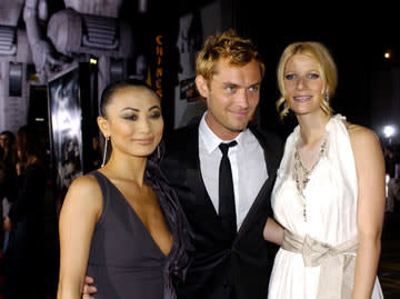 Bai Ling , Jude Law and Gwyneth Paltrow at the Hollywood premiere of Paramount Pictures' Sky Captain and the World of Tomorrow