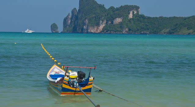 The young woman was found in a bay near Phi Phi Island. Photo: Getty