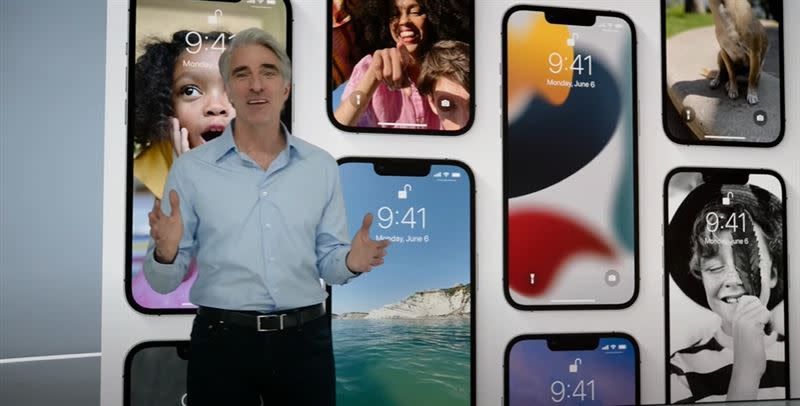 蘋果舉辦WWDC開發者大會，推出全新iOS16。（圖／翻攝自《Apple》YouTube）