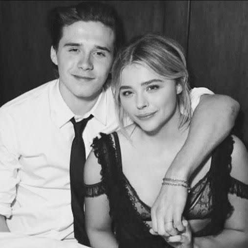 Chloe's boyfriend Brooklyn Beckham clearly loves the way she looks. Photo: Instagram/brooklynbeckham