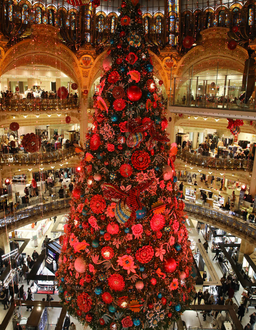 Le sapin des Galeries Lafayette