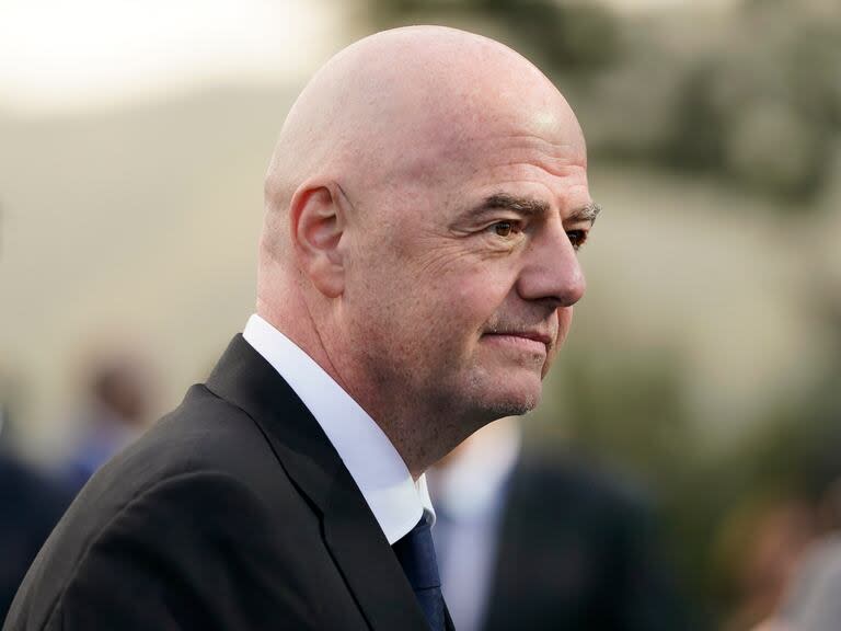 El presidente de la FIFA Gianni Infantino