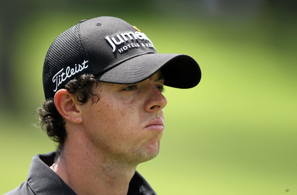 MEMPHIS, TN - JUNE 09: Rory McIlroy of Northern Ireland walks down the fairway on the par 4 10th hole during the third round of the FedEx St. Jude Classic at TPC Southwind on June 9, 2012 in Memphis, Tennessee. (Photo by Andy Lyons/Getty Images)