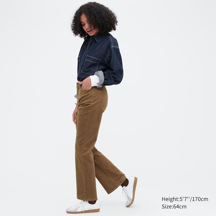 UNIQLO Corduroy Slim Flared Pants