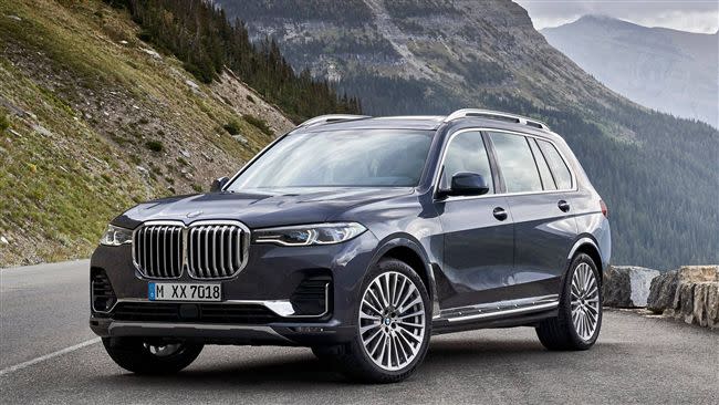 BMW X7休旅車。（圖／翻攝自官網）