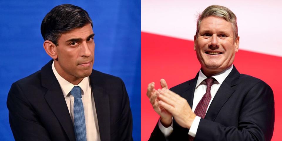 rishi sunak and keir starmer