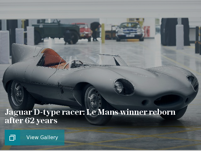 cars gallery Jaguar D-type racer: Le Mans winner reborn after 62 years