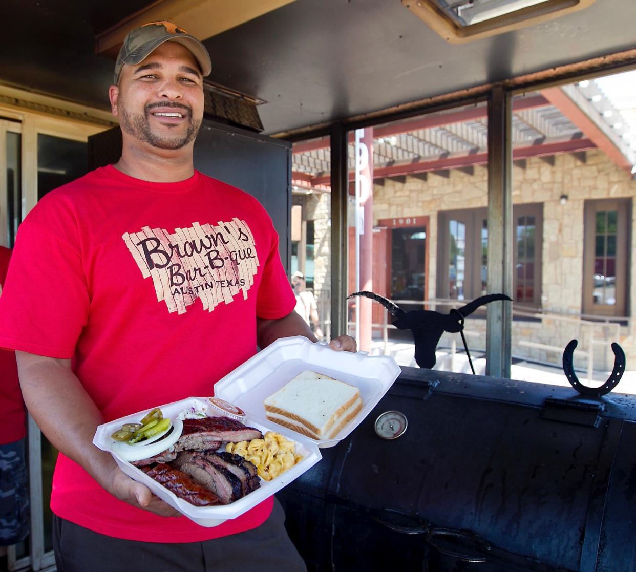 Daniel Brown has been operating his Brown's Bar-B-Que trailer in South Austin for more than a decade.