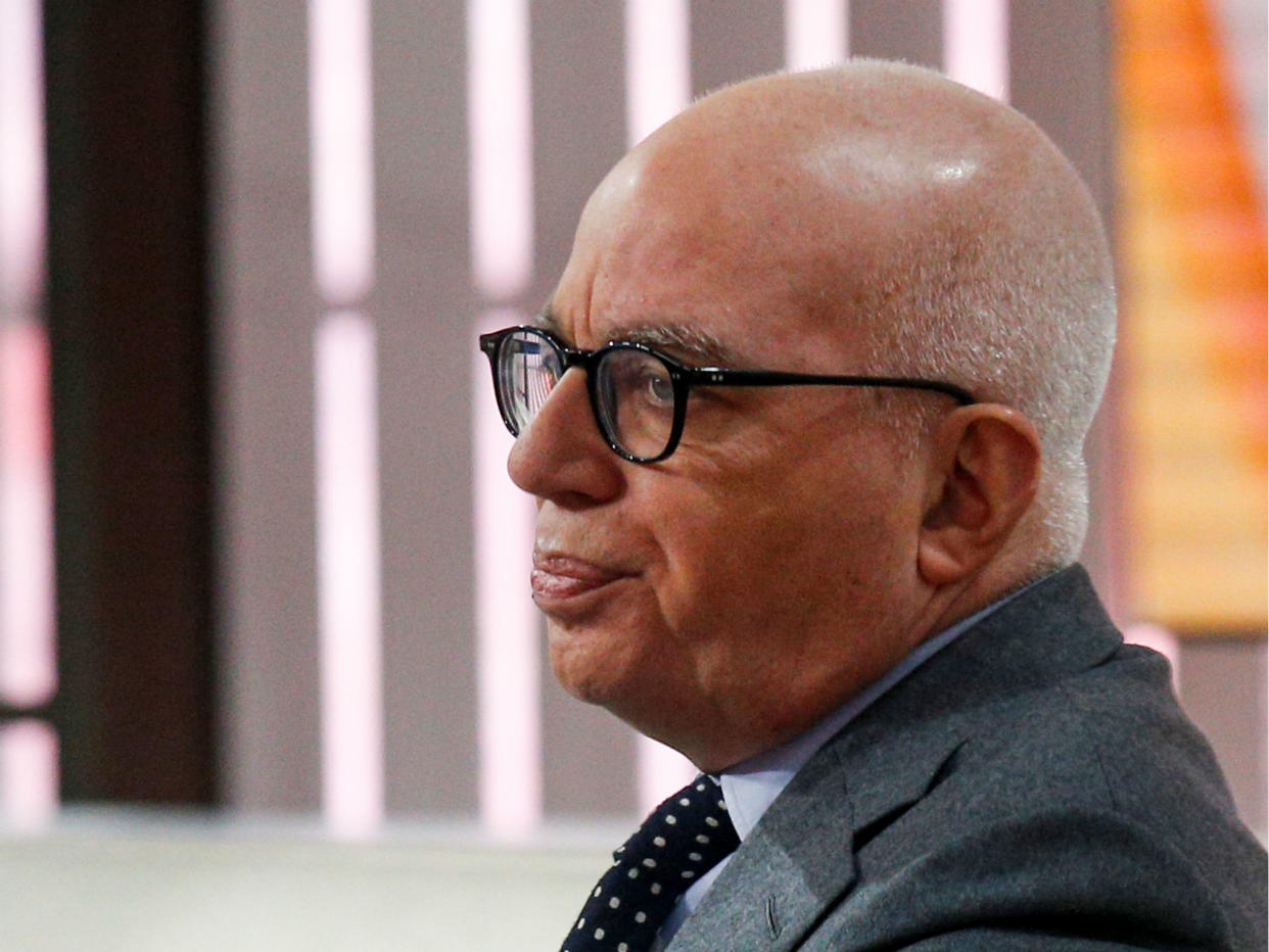 Michael Wolff is seen on the set of NBC's 'Today' show prior to an interview about his book: Reuters