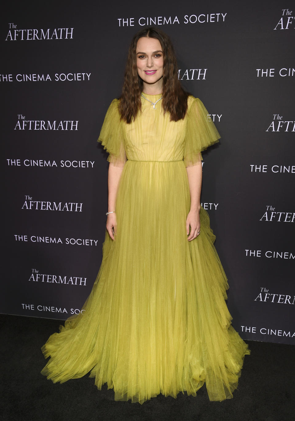 Actress Keira Knightley attends a special screening of Fox Searchlight Pictures’ “The Aftermath” at The Whitby Hotel in New York, 2019. (Photo: Evan Agostini/Invision/AP)