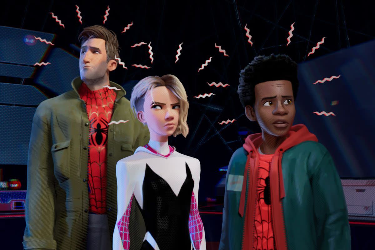 spider man into the spider verse cast