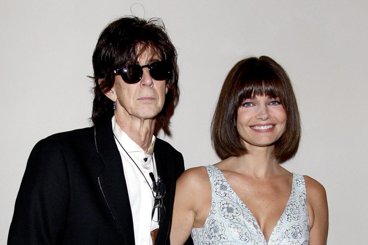 Ric Ocasek (L) and Paulina Porizkova (R), pictured here in 2010. The couple last year announced they had separated: Getty Images