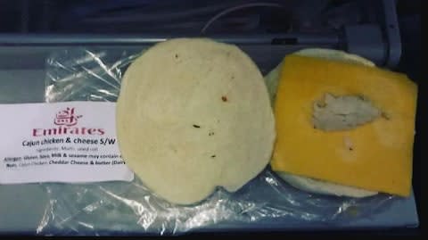 emirates sandwich - Credit: Facebook