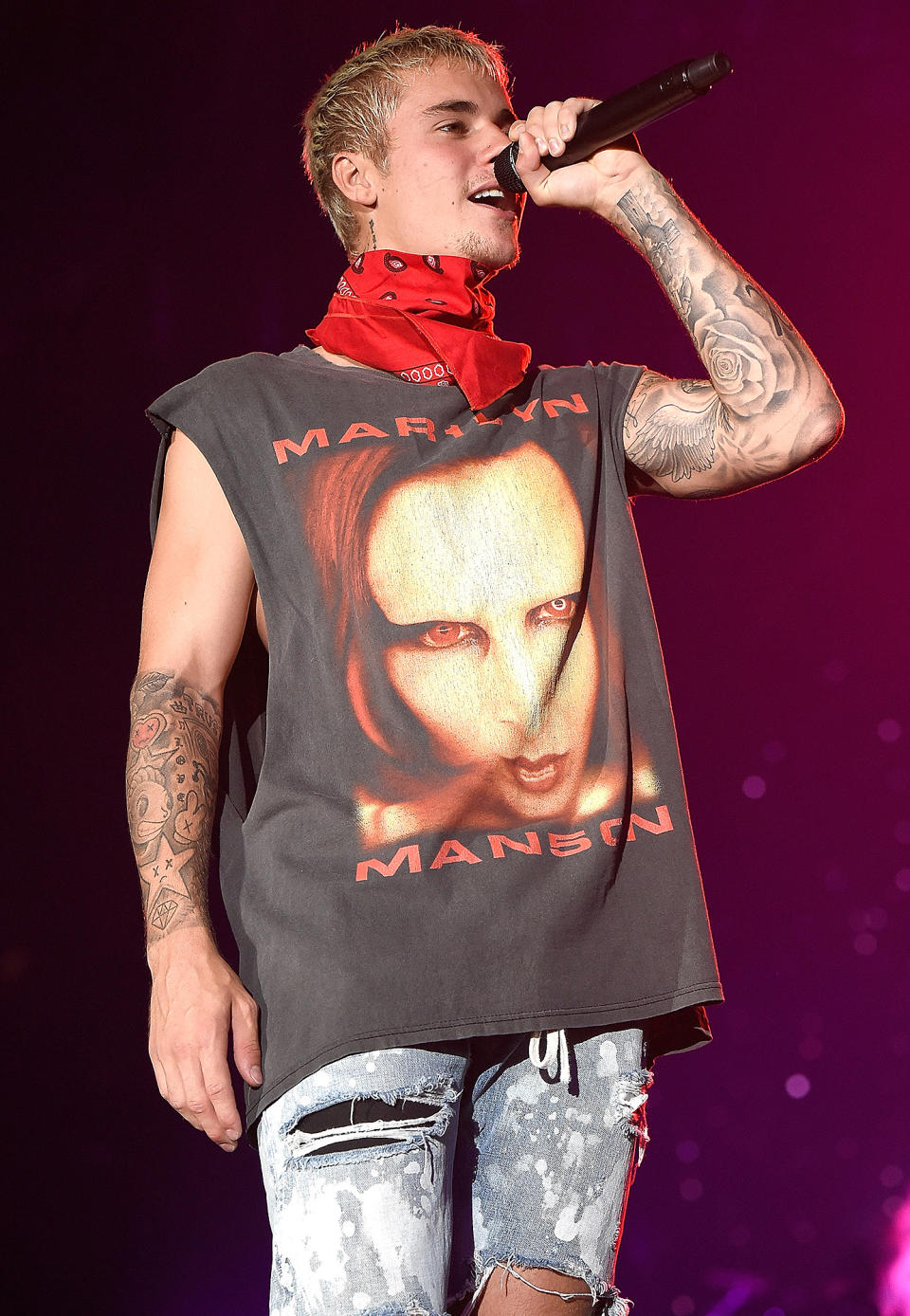 Justin Bieber and Marilyn Manson: Inside Music's Weirdest Feud