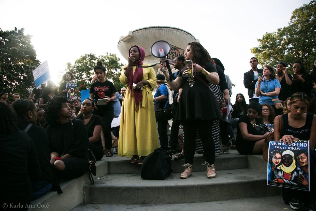 More than 300 people gathered at a memorial for murdered teen Nabra Hassanen: Karla Ann Coté