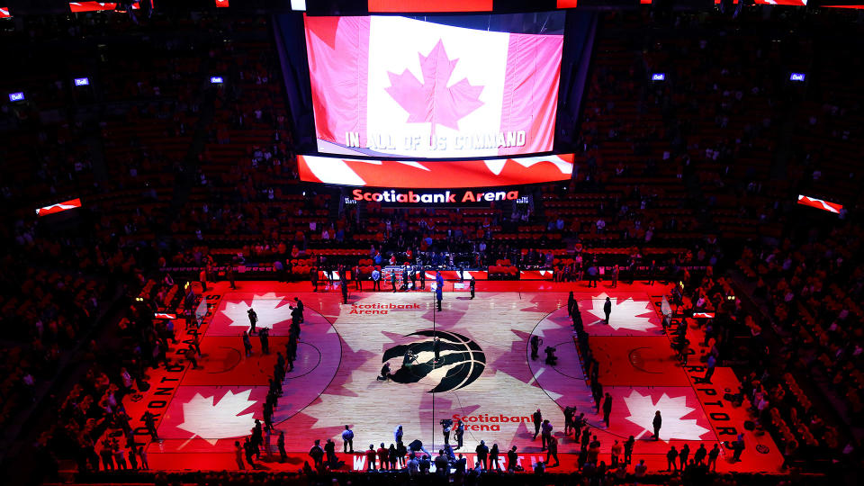 Unvaccinated NBA players who break quarantine in Toronto could face stiff penalties. (Photo by Vaughn Ridley/Getty Images)