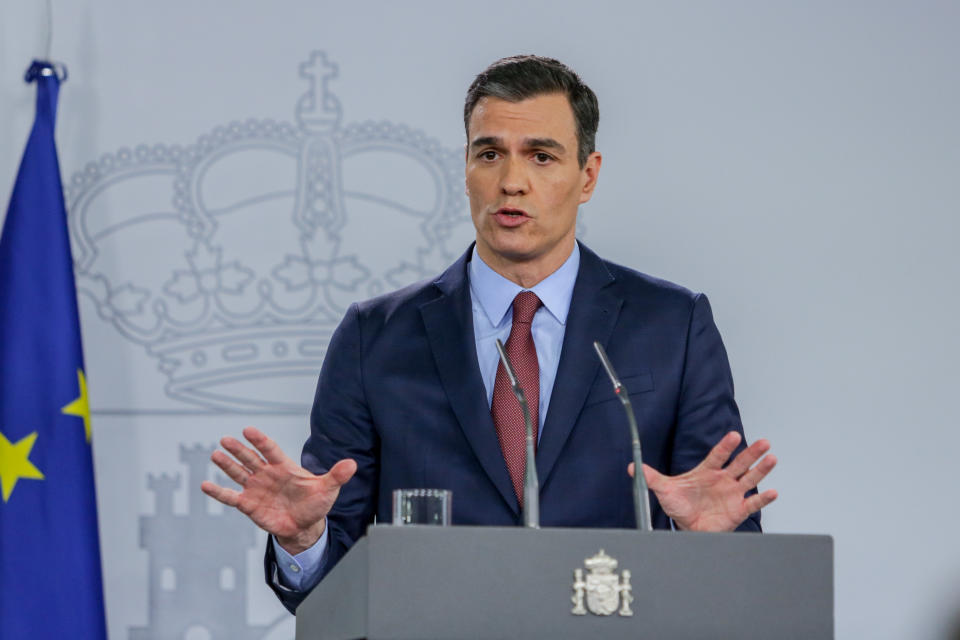 Pedro Sanchez (Photo by Europa Press News/Europa Press via Getty Images)