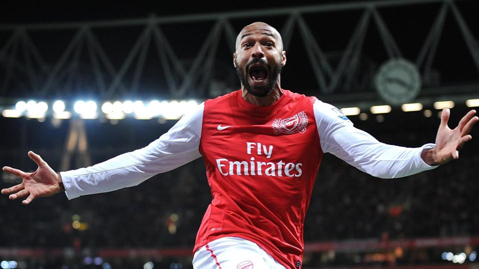 Thierry Henry was given the chance to excel for Arsenal and became their record goalscorer.