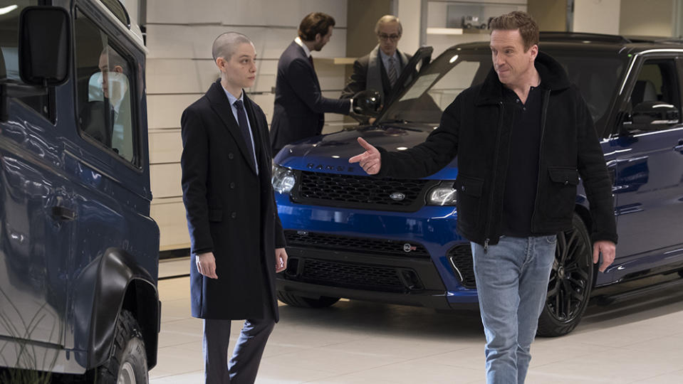 Billions Bobby Axelrod and his Range Rover