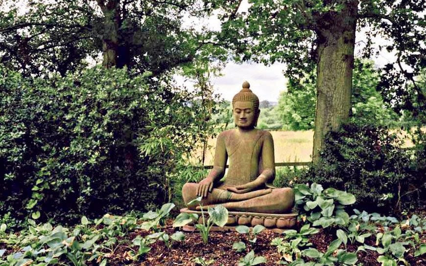 Prue’s stone Buddha from Siem Reap - Steve Joyce 